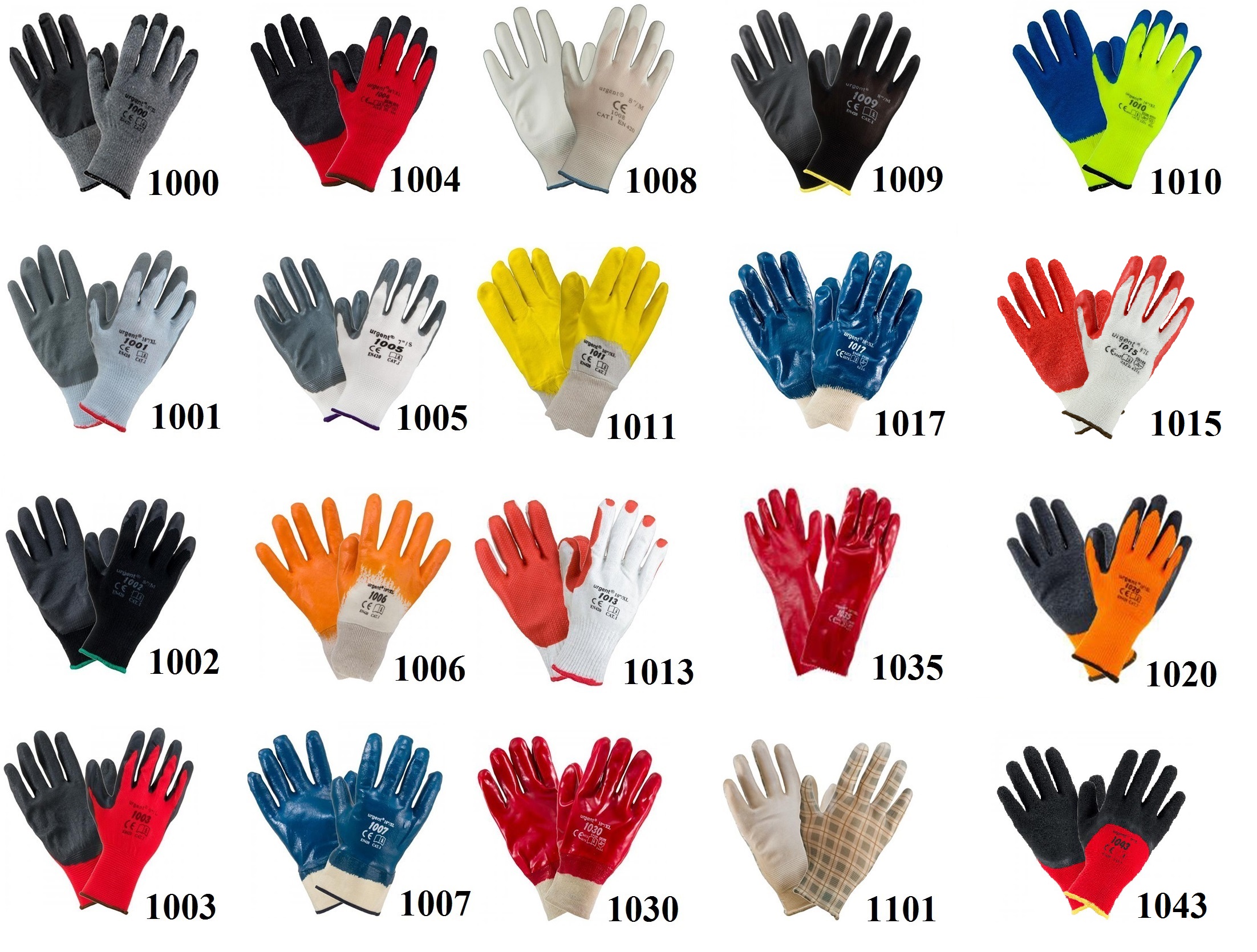 Montage Handschuhe Gr.7   NEU Arbeitshandschuhe 1 paar  Urgent 1009 